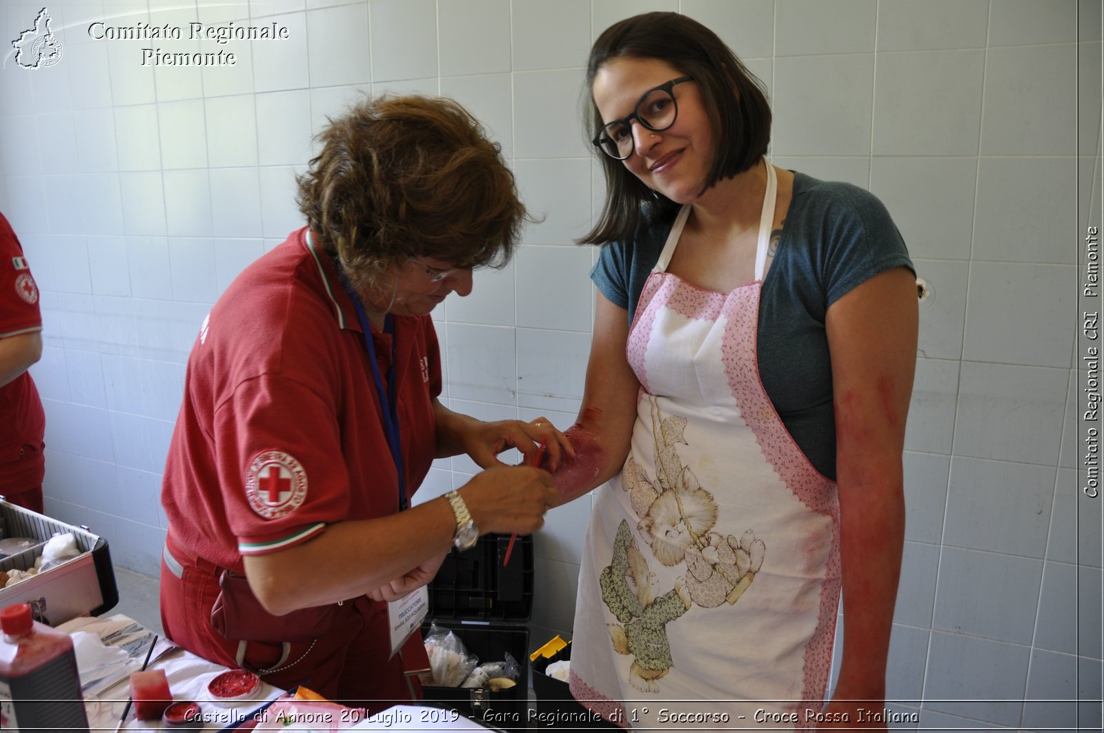 Castello di Annone 20 Luglio 2019 - Gara Regionale di 1 Soccorso - Croce Rossa Italiana - Comitato Regionale del Piemonte