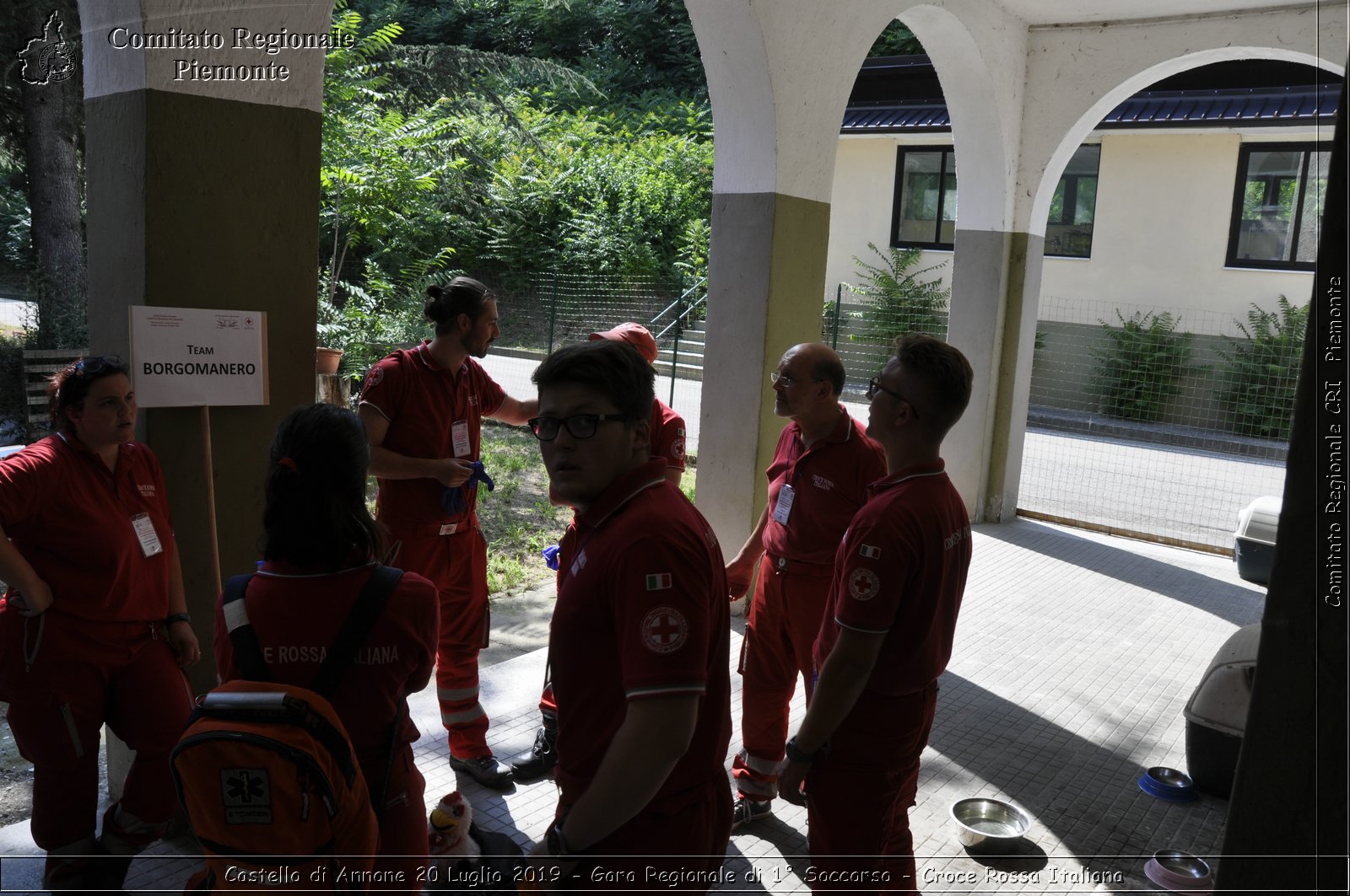 Castello di Annone 20 Luglio 2019 - Gara Regionale di 1 Soccorso - Croce Rossa Italiana - Comitato Regionale del Piemonte