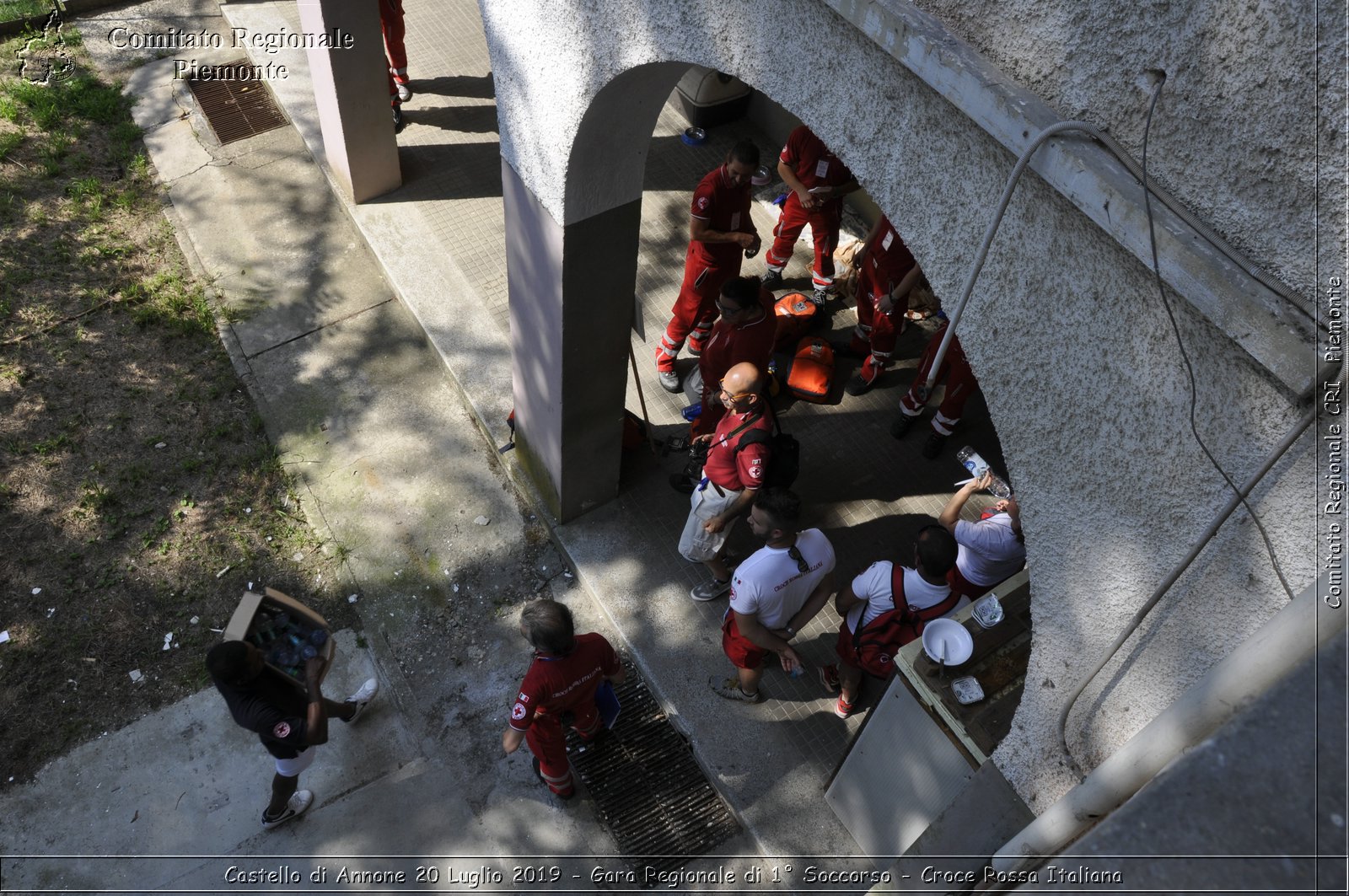 Castello di Annone 20 Luglio 2019 - Gara Regionale di 1 Soccorso - Croce Rossa Italiana - Comitato Regionale del Piemonte