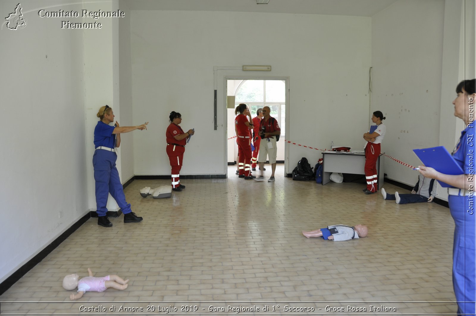 Castello di Annone 20 Luglio 2019 - Gara Regionale di 1 Soccorso - Croce Rossa Italiana - Comitato Regionale del Piemonte