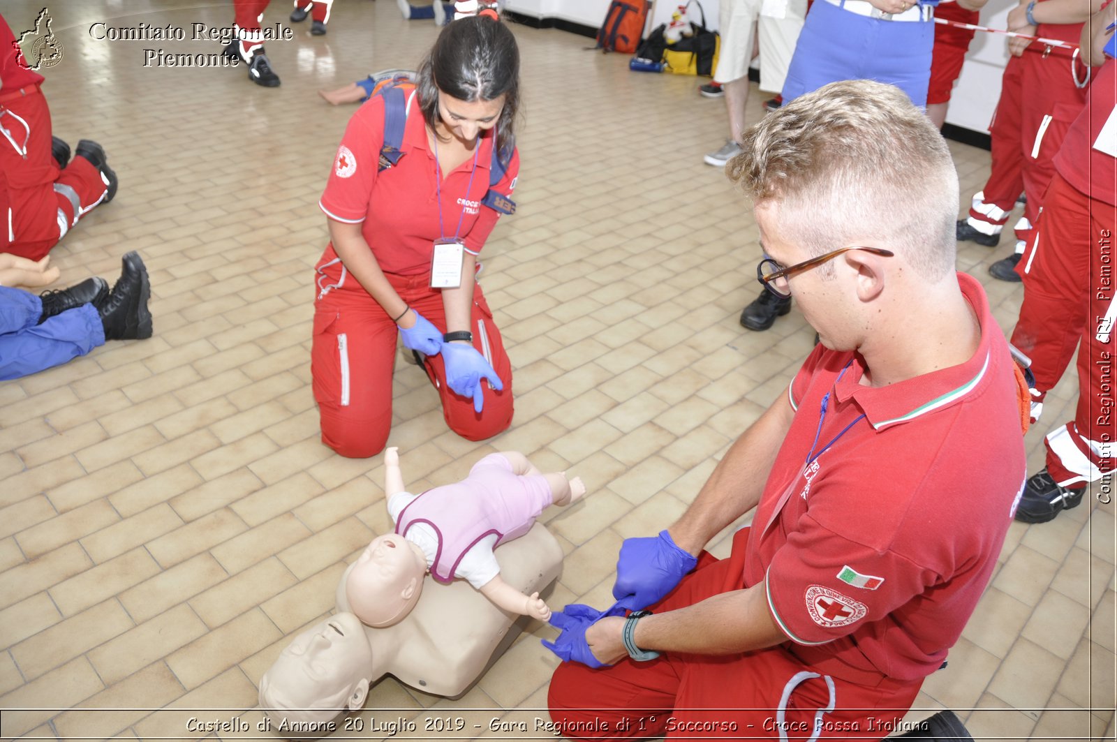 Castello di Annone 20 Luglio 2019 - Gara Regionale di 1 Soccorso - Croce Rossa Italiana - Comitato Regionale del Piemonte